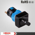 16mm 3A 250V AC Rotary Selector Switch